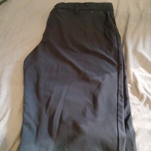 Alberto Golf Pants Mens Black Pro 3xDRY Cooler Modern Chino - Sz (40x28)